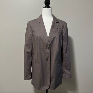 Cinque Button Up Lined Cotton Blazer
